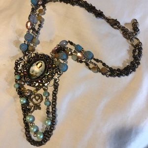 Necklace with stones